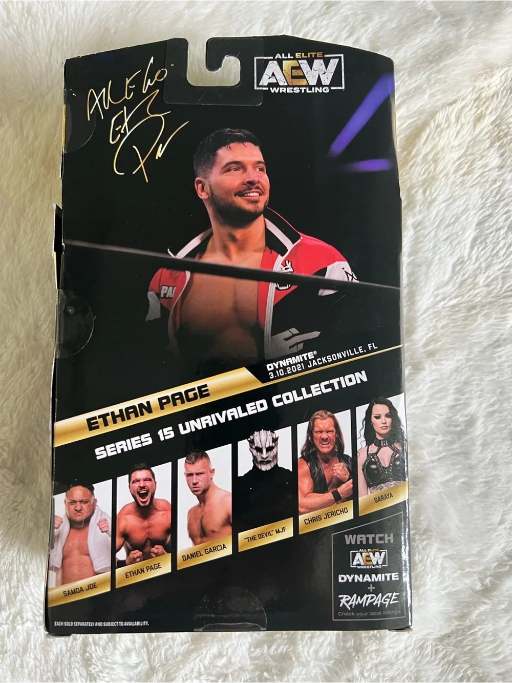 AEW Ethan Page Unrivaled Collection Series 15 Action Figure #146 New